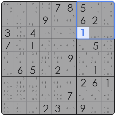 sudoku 3x3 solution